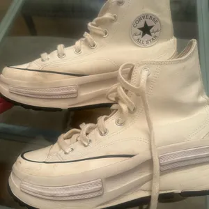 Converse Chuck Taylor Run Star Legacy CX Hi Top Egret Sneakers m-6.5/w-8 Unisex thumbnail 6