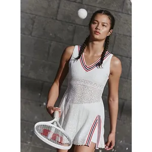 Free People Movement FP All Aces White Lace Tennis Dress with Shorts Small thumbnail 2