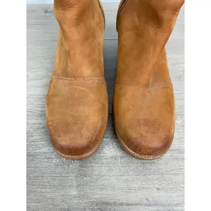 Sorel Waterproof Cate Distressed Leather Booties Sz.9 thumbnail 7