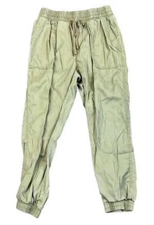 A New Day Army Green Cargo Pull-on Jogger Pants Small thumbnail 1