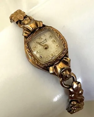 Orvin Jewelers swiss stretchy 10k gold filled watch thumbnail 1