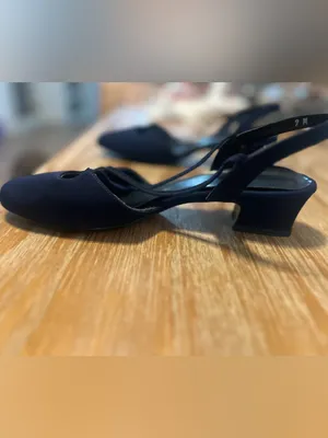 Easy Street Kitten Slingback Heels thumbnail 6