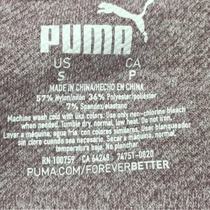 Puma Sports Bra‎ Adjustable Straps Mauve Yoga Gym Wear Size Small thumbnail 6
