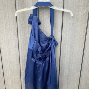 Sena Halter Dress‎ Blue Size L thumbnail 2