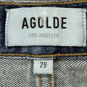 Agolde Cooper Cargo Jeans 28 Blue Organic Cotton Relaxed High Waisted Utility thumbnail 12