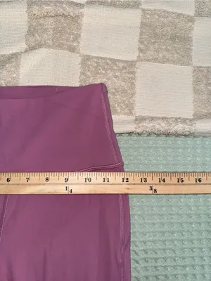 Lululemon Groove Super-High-Rise Flared Pant Nulu Velvet Dust size 2 thumbnail 3