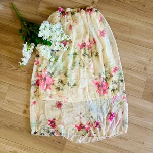 Floral Maxi Skirt Multi thumbnail 1