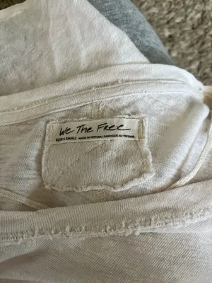 White Free People Top thumbnail 2
