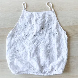 Brandy Melville White Eyelet Tank thumbnail 1