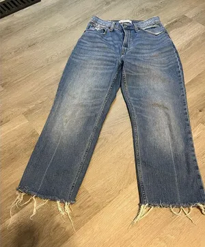 Abercrombie and Fitch The Ankle Straight Leg Ultra High Rise Jeans Size 4/27 Sho thumbnail 1