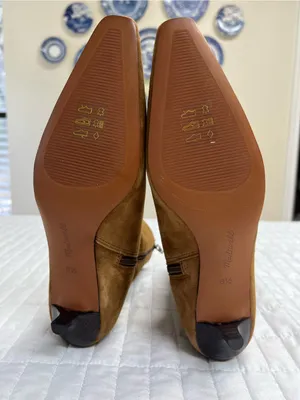 Madewell The Ciel Glove Ankle Boot in Warm Chestnut Brown Size 6.5 thumbnail 11