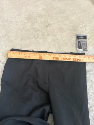 Liz Claiborne Emma charcoal gray classic work pants trousers slacks NWT size 4 thumbnail 7