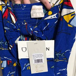 NWT Brixton‎ Riviera Cut Out Midi Dress Summer Tropical Coastal Resort Vacation thumbnail 7