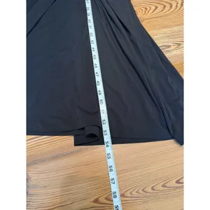 J. McLaughlin Maxi‎ Dress S Black Catalina Cloth Sleeveless Pockets Minimalist thumbnail 6