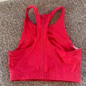 Outdoor Voices Tech Sweat Red Sports Bra thumbnail 4
