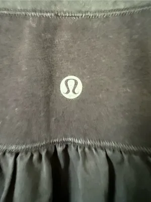 Lululemon Heavyweight Cotton Crewneck Short-Sleeve T-Shirt Medium Black LW3HSES thumbnail 4