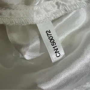 New York & Company White Lace Sheer Long Sleeve Blouse Small thumbnail 12