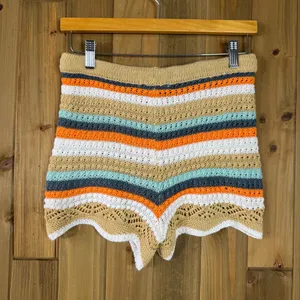Jolie & joy knit crochet shorts thumbnail 9