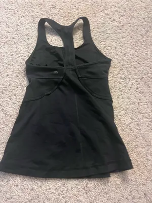 black Lululemon racerback tank top size 6 thumbnail 4