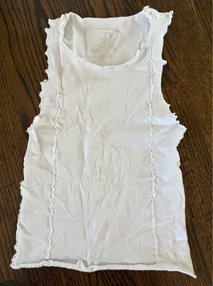 White Free People Tank Top XS/S thumbnail 1