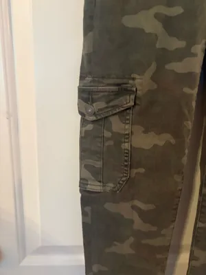 american eagle next level stretch curvy camo high rise jeggings NWT side zippers thumbnail 2