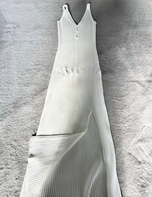 Abercrombie and Fitch Ribbed Maxi Dress thumbnail 2