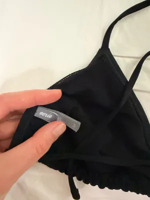 Aerie Women’s Black Bikini Top thumbnail 3