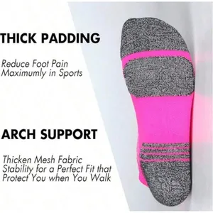 Quality Unisex Athletic Tab Socks 5 Pairs Low Cut Colorful Casual One Size NEW thumbnail 6