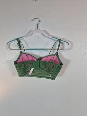 Pink Victoria's Secret Lace Push Up Bralette thumbnail 4