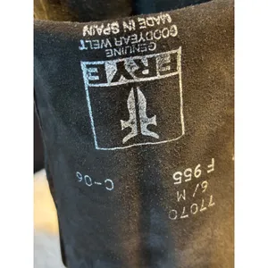 Frye Campus 14L Black Leather Tall Riding Boots Made in Spain 77070 Womens 6 M thumbnail 4