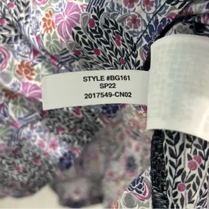 J.Crew Women’s Smocked Square Neck Puff Sleeve Top Size M Liberty Fabric Floral thumbnail 7