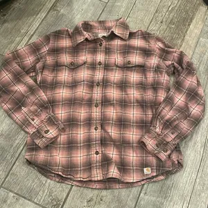 Carhartt women’s plaid button-down thumbnail 1