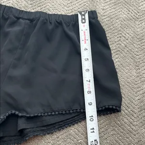 Brandy Melville Black Elastic Waist Shorts thumbnail 7