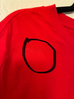 Adidas red mens y-shirt Size l thumbnail 2