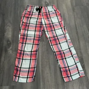 Victoria’s Secret Plaid Light Blue Pajama Set SM thumbnail 5