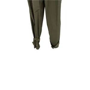 L'Academie The Virgil Pant Olive Green Paperbag Belted Utility Pants Size XS thumbnail 6