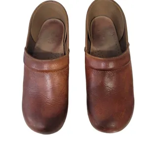 DANSKO Antique Brown Oiled Leather Clogs Size 40 US 9.5-10 thumbnail 10