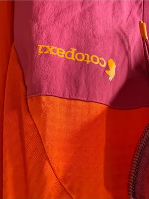 cotopaxi otero Women's Bright Orange Jacket with Purple Chest Pocket size XL thumbnail 4