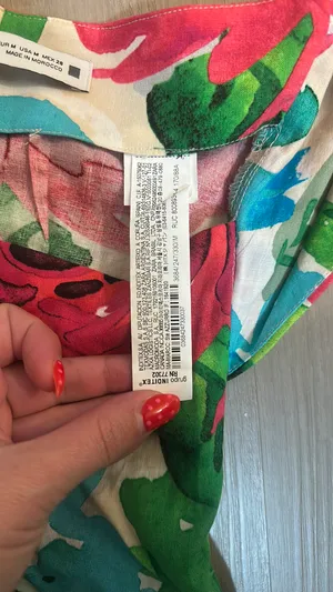 ZARA Mini Dress Floral thumbnail 8