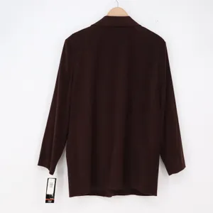 Briggs New York Blazer Womens 16W Stretch Brown Single Button Professional New thumbnail 5