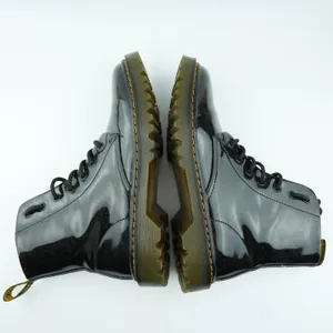 Dr‎ Martens Luana Combat Boots Womens 10 Black Patent Leather Glitter Sparkle thumbnail 7
