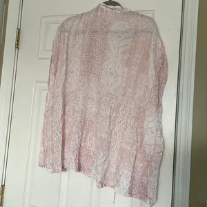 Victoria's Secret Kimono Shawl Womens Small One Size Pink Geometric Print thumbnail 6