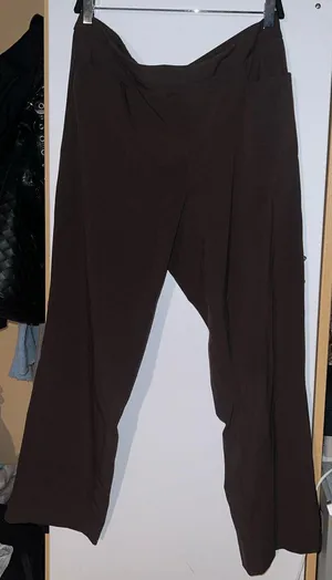 Dress Barn Brown Pants Straight-Leg thumbnail 1