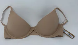 NWT SKIMS Fits Everybody Scoop Plunge Bra‎ BR-UWR-1997 MICA size 32DD thumbnail 1