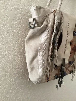 Free People Rare Emotions Tote White Cream thumbnail 2