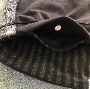 Lululemon Black & Gray Yoga Pants Full Length Leggings thumbnail 7