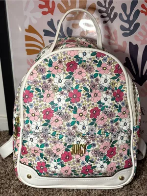 Juicy Couture Floral Mini Backpack thumbnail 1