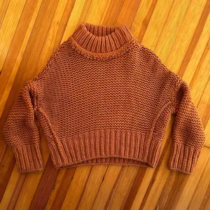 Free People My Only Sunshine Sweater in Tuscan Earth Size S thumbnail 3