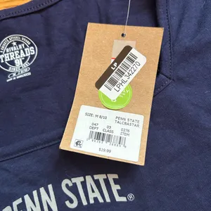 Rivalry Threads Penn State Navy Crop Top thumbnail 3