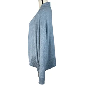 A.N.A. X-Large Cardigan Sweater Open Front Long Sleeve Stretch Puritan Blue New thumbnail 5